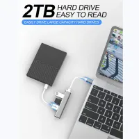 4-in-1 USB 3.0 Hub with Type-C OTG thumbnail 4