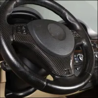 BMW Steering Wheel Button Frame Trim thumbnail 3