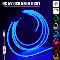 USB Touch Dimmable Neon LED Strip thumbnail 1