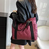 Quilted Space Cotton Crossbody Bag thumbnail 2