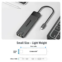 Lemorele 4K USB-C Docking Station thumbnail 6