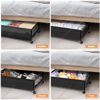 Under Bed Storage Organizer Box thumbnail 5