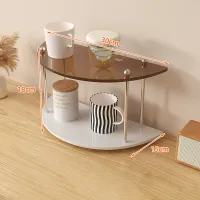 Acrylic Vanity Organizer Shelf thumbnail 2
