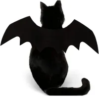 Bat Felt Wings Halloween Pet Costume thumbnail 5