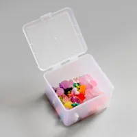 Clear Plastic Storage Box with Lid thumbnail 3