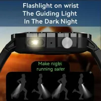 2026 Smart Watch with LED Flashlight & Bluetooth Call thumbnail 3