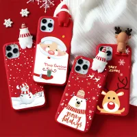 3D Christmas Reindeer Santa iPhone Case thumbnail 2