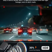 4K Dual Dash Cam with Night Vision thumbnail 3