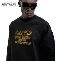 Harajuku Oversized Hooded Sweatshirt thumbnail 3
