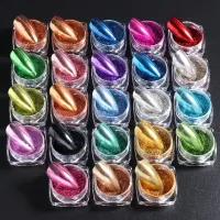 23-Color Chrome Nail Powder Set thumbnail 1