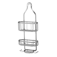Hanging Shower Caddy Basket with Hooks thumbnail 5