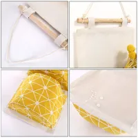 3-Pocket Hanging Organizer with Bear Flamingo Design thumbnail 5