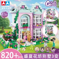 Frozen Princess Ice Castle Blocks Set thumbnail 4