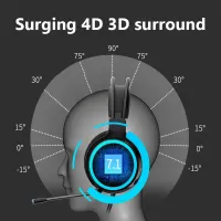 G60 7.1 Gaming Headset with LED thumbnail 3