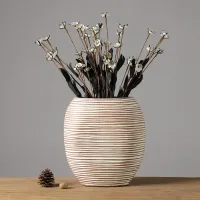 Nordic Resin Vase & Candle Holder Set thumbnail 3