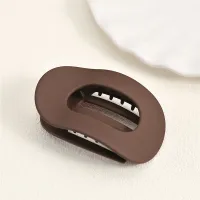 Korean Matte Acetate Hair Claw Clip thumbnail 6