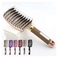 Detangling Hair Brush Bristle & Nylon Comb thumbnail 6