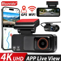 4K Dual Lens Dash Cam GPS WiFi DVR thumbnail 1