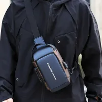 Oxford Fabric Men's Sling Crossbody Bag thumbnail 2