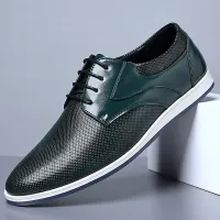 Men's Leather Oxford Dress Shoes thumbnail 5