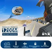 XINOWY V6 Plus Motorcycle Bluetooth Headset thumbnail 4