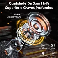 Bettdow Fone Bluetooth 5.3 À Prova D'água thumbnail 6