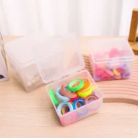Small Clear Plastic Storage Box with Lid thumbnail 6