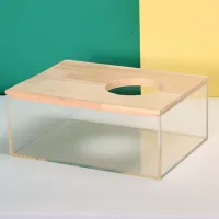 Clear Hamster Bathroom Sand Box thumbnail 5