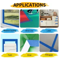 Blue Painter Masking Tape (10/20/50m) thumbnail 6