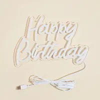 LED Neon Happy Birthday Sign thumbnail 6