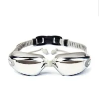 Anti-Fog Swim Goggles with Earplugs thumbnail 1