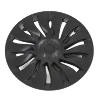 Tesla Model Y 19" Matte Black Hub Caps thumbnail 6