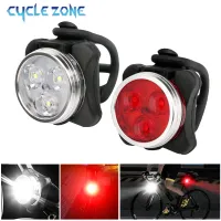 Rechargeable LED Bike Light Set thumbnail 1