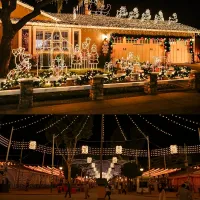 Solar LED String Lights - 4 Pack 160ft thumbnail 3