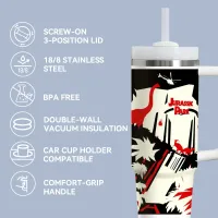 Jurassic Park Vacuum Flask 40oz thumbnail 6