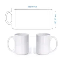 450ml Personalized Ceramic Mug – Custom Photo Print thumbnail 2