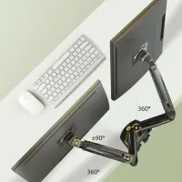 NB F160 Dual Monitor Mount Arm thumbnail 5