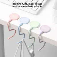 Heavy Duty Metal Desk Hook Organizer thumbnail 2