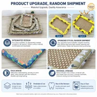 Summer Linen Rattan Pet Cooling Mat thumbnail 6