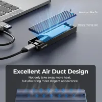 ORICO M.2 SSD Enclosure - USB-C 10Gbps thumbnail 3