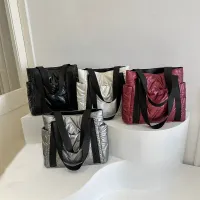 Quilted Space Cotton Crossbody Bag thumbnail 4