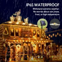 Solar Fairy Lights - 8 Modes Waterproof thumbnail 4