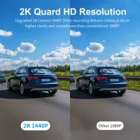 KAWA D6 1440P Dash Cam with Voice Control thumbnail 2