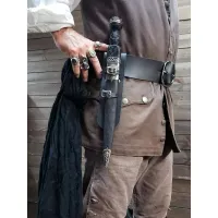 Renaissance Pirate Dagger Belt Sheath thumbnail 5