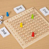 Wooden Montessori Multiplication Board thumbnail 4