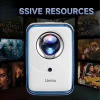 4K HD Mini Portable Projector thumbnail 2