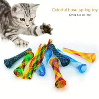 Colorful Folding Spring Cat Toy thumbnail 3