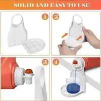 4-Pack Foldable Detergent Cup Holder Stand thumbnail 5