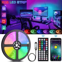 RGB LED Strip Lights with Music Sync thumbnail 1