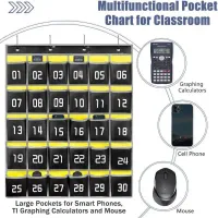 Numbered Phone Storage Hanging Bag thumbnail 6